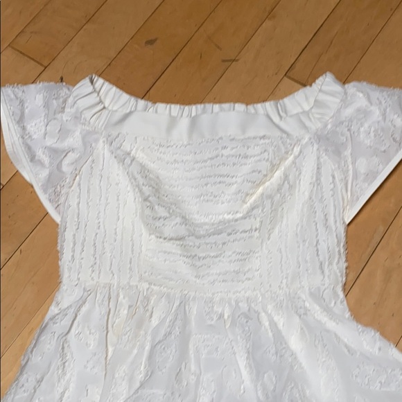 Tibi NEW off the shoulder textured mini dress 👗 4 - Picture 6 of 8